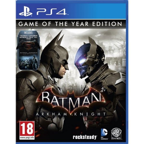 Ps4 蝙蝠俠 阿卡漢騎士 年度版 英文版 亞洲版 Gse Game Source Entertainment 電玩遊戲產品發行商 代理商 經銷商 批發商