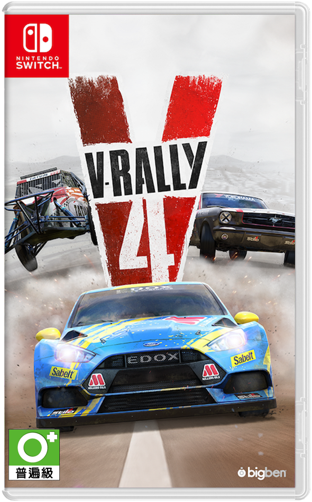 V Rally 4越野英雄4 Nintendo Switch平台開跑