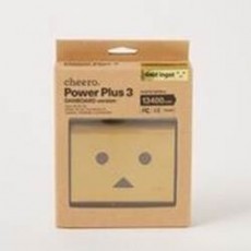 Cheero Power Plus 13400mAh 紙箱人阿愣 攜帶式充電器 (金色) - 日