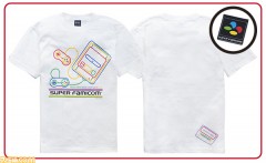 超級任天堂 / SF-BOX設計T-Shirt (白色) (EDITMODE) - 日