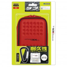 3DSLL 保護硬包(紅X黑色)(HORI)(3DS-305)