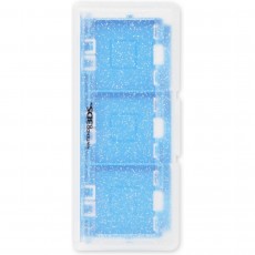 3DS 遊戲卡收納盒 藍色6枚裝 (No.3DS-232) - 日版