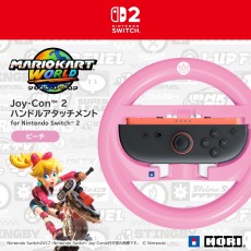 NS2 Joy-Con 2 方向盤握把 [瑪利歐賽車世界 碧姬公主](NSX-089)(Hori) - 亞洲版