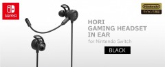 NS 入耳式遊戲耳機 (黑色) (NSW-198A) (HORI) - 日