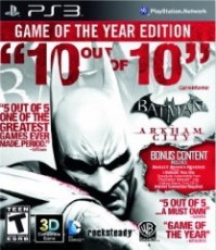 PS3 蝙蝠俠：阿卡漢城市 年度合輯版