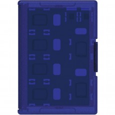 PSV 遊戲收納盒 12+4 枚裝(深藍色)(PSV-161) - 日