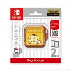 NS / 3DS 遊戲卡收納盒 (2枚) [布丁狗] (CCP-004-2) (Keys Factory) - 日