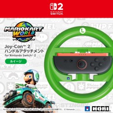 NS2 Joy-Con 2 方向盤握把 [瑪利歐賽車世界 路易吉](NSX-053)(Hori) - 亞洲版