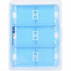 3DS 遊戲卡收納盒 藍色12枚裝 (No.3DS-234) - 日版