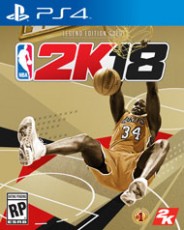 PS4 NBA 2K18 (黃金傳奇珍藏版) (中英文合版) - 亞洲版