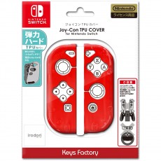 NS Joy-Con TPU 保護套 [紅色] (NJT-001-7) (Keys Factory) - 日