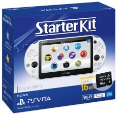 PlayStation®Vita Starter Kit 主機 (Wi-Fi 機種)(冰川白) - 日