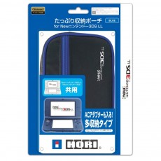 3DSLL New Nintendo 3DSLL 保護袋 (藍X黑) (HORI) 日版