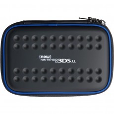 New3DSLL 主機保護硬包 (黑 x 藍)(Hori)(3DS-482) - 日