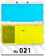 3DS New Nintendo 3DS kisekae 面板 NO.021 日版