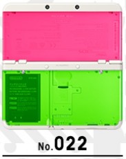 3DS New Nintendo 3DS kisekae 面板 NO.022 日版