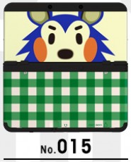 3DS New Nintendo 3DS kisekae 面板 NO.015 日版