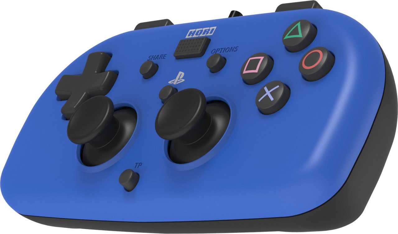 PS4 有線控制器(藍色) (PS4-100) (Hori) - 日- GSE - Game Source