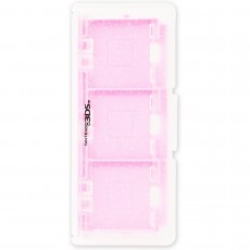 3DS 遊戲卡收納盒 粉紅色6枚裝 (No.3DS-233) - 日版