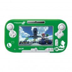 WiiU GAMEPAD 保護殼 (瑪利歐賽車8 路易吉)(綠) 日版