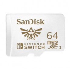 SanDisk NINTENDO COBRANDED MICROSDXC 64GB 記憶卡 U3  C10  UHS-1  100MB/S R  60MB/S W - HKG