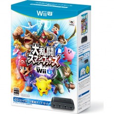 WiiU 任天堂明星大亂鬥 Wii U NGC 控制器轉接器同梱版 日版