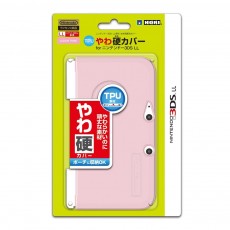 3DSLL TPU保護殼(粉紅色)(HORI)(3DS-376)