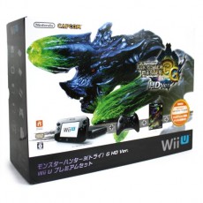 Wii U 黑色主機 魔物獵人 3G HD Ver. 限定版 - 日版