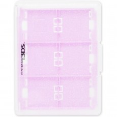 3DS 遊戲卡收納盒 粉紅色24枚裝 (No.3DS-237) - 日版