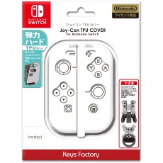 NS Joy-Con TPU 保護套 [白色] (NJT-001-8) (Keys Factory) - 日