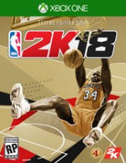 XBoxOne NBA 2K18 (黃金傳奇珍藏版) (中英文合版) - 亞洲版