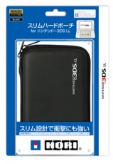 3DSLL 超薄保護硬袋(黑色)(HORI)