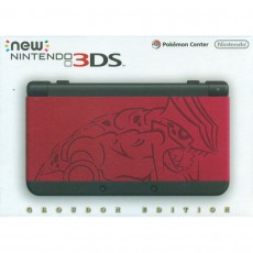 New Nintendo 3DS 主機 (紅色)(寵物小精靈 固拉多) - 日
