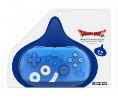 PS4 Wired Controller Light Dragon Quest Slime Edition (Blue) (PS4 