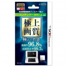 3DSLL 保護貼(極上)(HORI)(3DS-327)