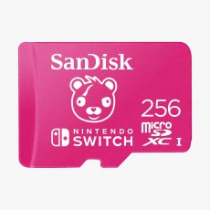 SanDisk NINTENDO Fortnite COBRANDED MICROSDXC   256GB 記憶卡 U3  C10  UHS-1  100MB/S R  90MB/S - HKG