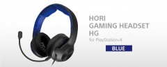 PS4 遊戲耳機 [進階高級版] (藍色) (PS4-158A) (HORI) - 日