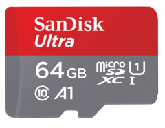 SanDisk ULTRA MICROSDXC A1 C10 U1 UHS-I 64GB 記憶卡 140MB/S R (10y) - HKG