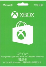 Microsoft XBox 禮品卡 $300 港幣