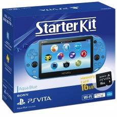 PlayStation®Vita Starter Kit 主機 (Wi-Fi 機種)(水藍色) - 日