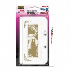 3DSLL TPU保護殼(金白色)(神奇寶貝Y)(HORI)(3DS-349)