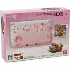 Nintendo 3DSLL 主機 (喬巴版 粉紅色) (海賊王 無限世界：赤紅) - 日