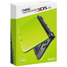 New Nintendo 3DSLL 主機 (萊姆綠 x 黑)