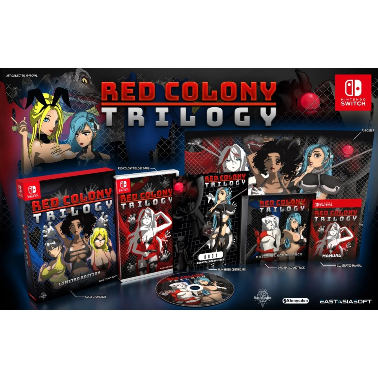NS Red Colony Trilogy【Limited Edition】(ENG/JPN) - ASIA - GSE